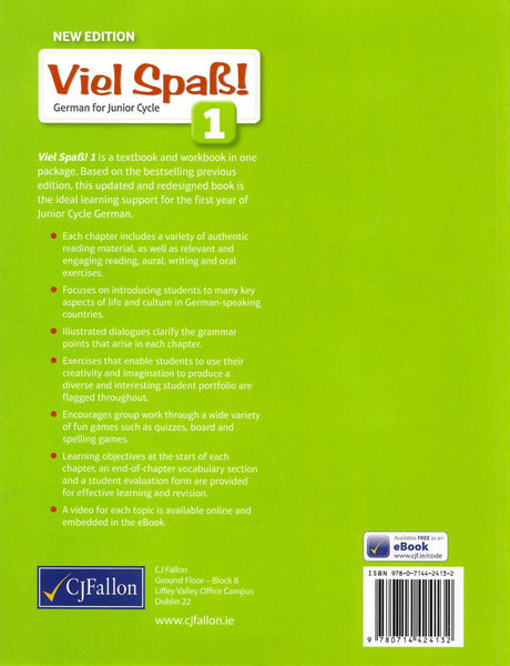 Viel Spaß! 1 - New Edition - Textbook and Test Booklet Set by CJ Fallon on Schoolbooks.ie