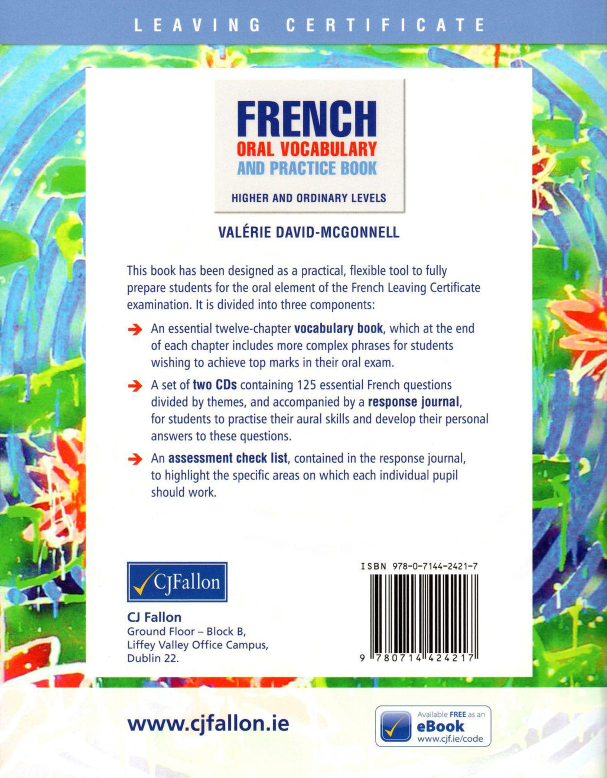 ■ French Oral Vocabulary & Practice Book - Higher and Ordinary Levels by CJ Fallon on Schoolbooks.ie