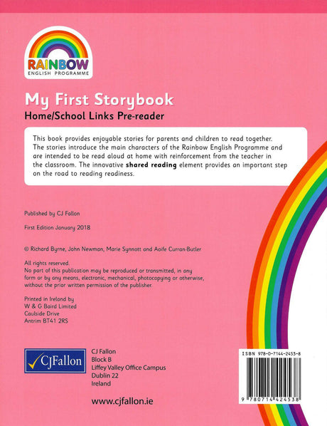 Rainbow - My First Storybook (Home/School Links Pre-Reader) by CJ Fallon on Schoolbooks.ie