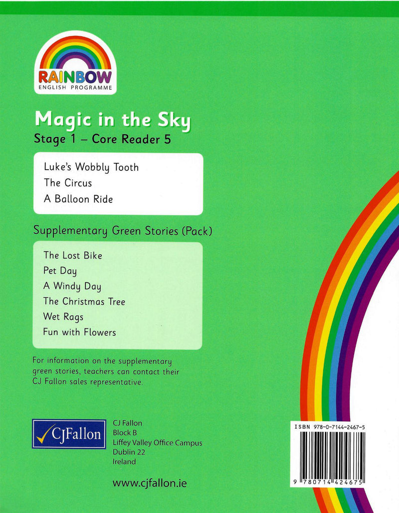 Rainbow - Stage 1 - Core Reader 5 - Magic in the Sky by CJ Fallon on Schoolbooks.ie