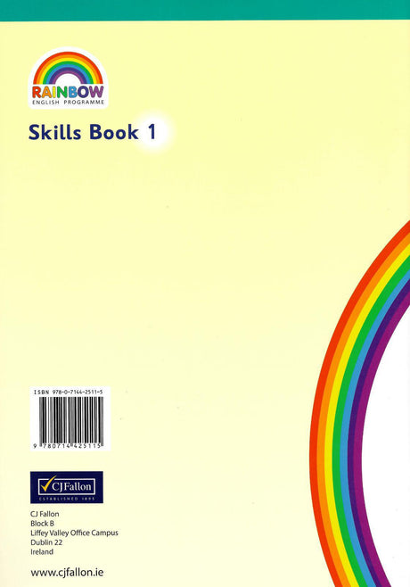 Rainbow - Skills Book 1 - 1st Class (Stage 2) by CJ Fallon on Schoolbooks.ie