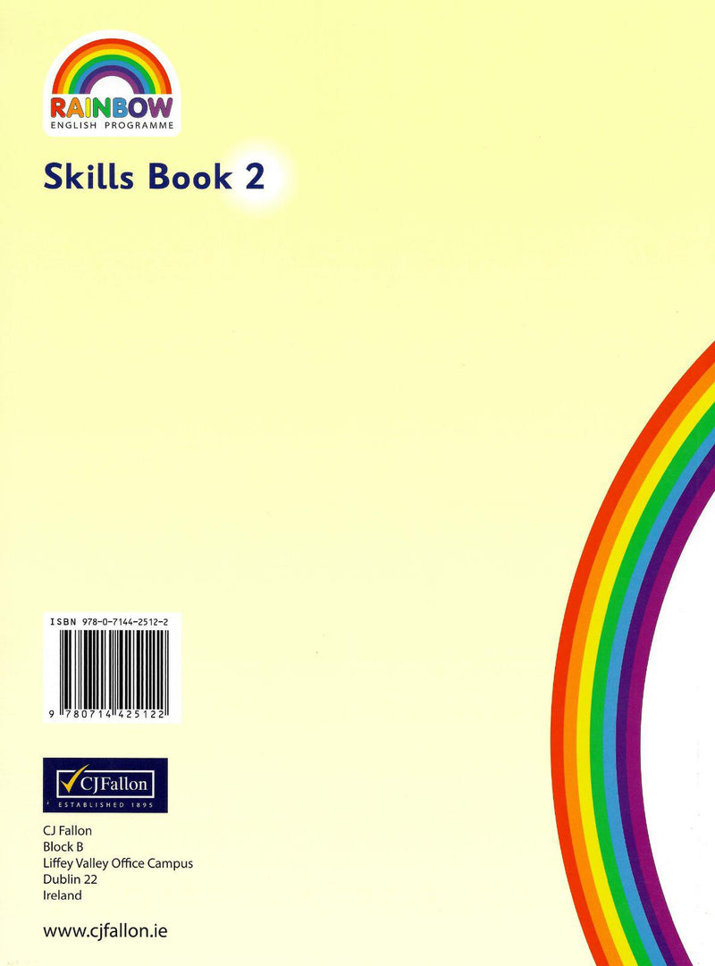 Rainbow - Skills Book 2 - 2nd Class (Stage 2) by CJ Fallon on Schoolbooks.ie