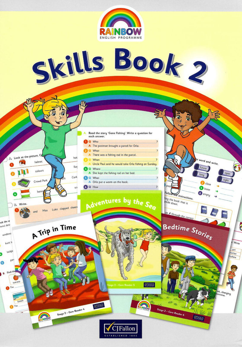 Rainbow - Skills Book 2 - 2nd Class (Stage 2) by CJ Fallon on Schoolbooks.ie