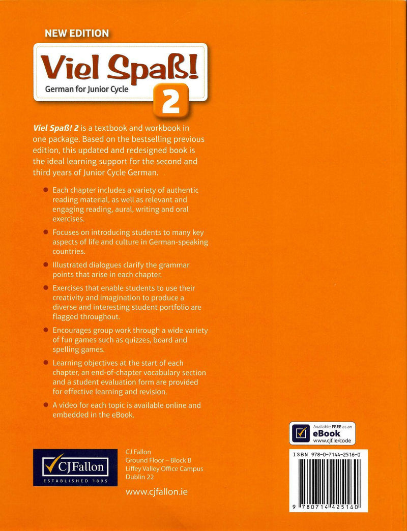 Viel Spaß! 2 - New Edition - Textbook and Test Booklet Set by CJ Fallon on Schoolbooks.ie