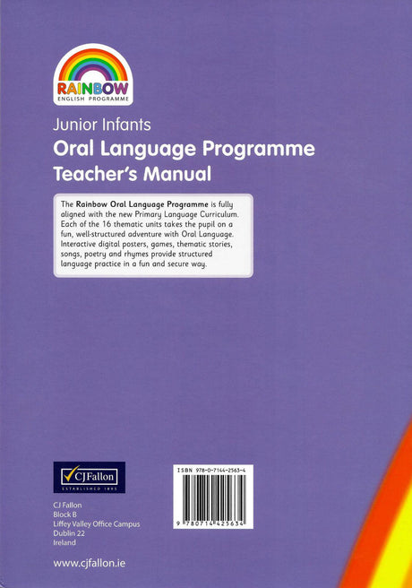 ■ Rainbow - Oral Language Programme - Junior Infants - Teacher's Manual (Stage 1) by CJ Fallon on Schoolbooks.ie