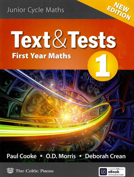 Text & Tests 1 - New Edition (2018) by Celtic Press (now part of CJ Fallon) on Schoolbooks.ie