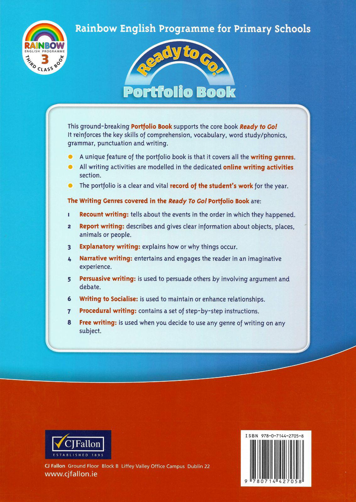 Ready to Go! - 3rd Class - Portfolio only by CJ Fallon on Schoolbooks.ie