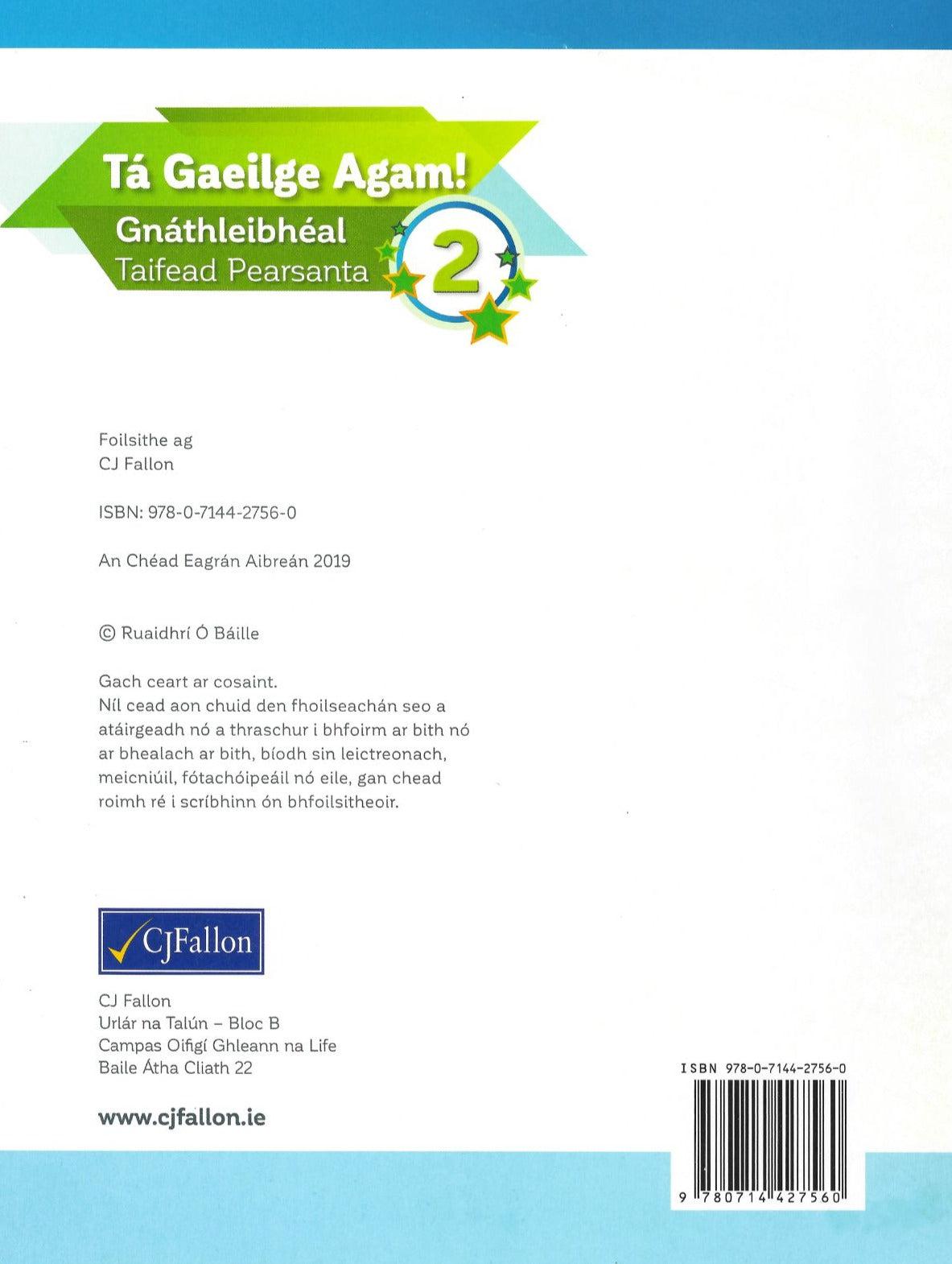 Tá Gaeilge Agam! 2 (Pack) by CJ Fallon on Schoolbooks.ie