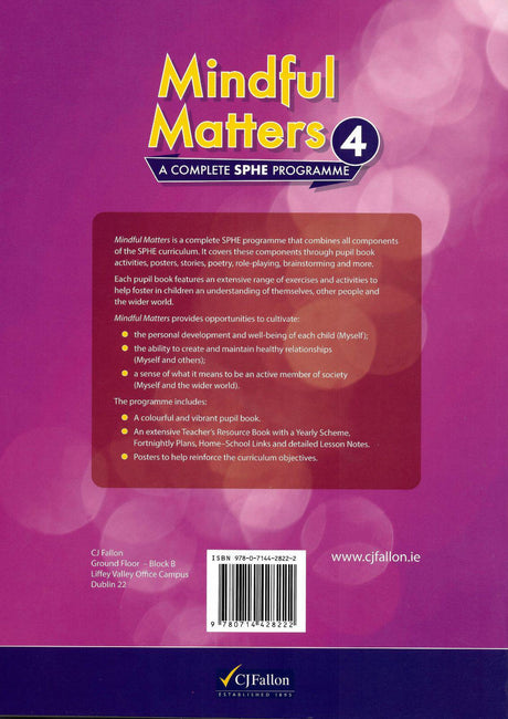 Mindful Matters 4 by CJ Fallon on Schoolbooks.ie