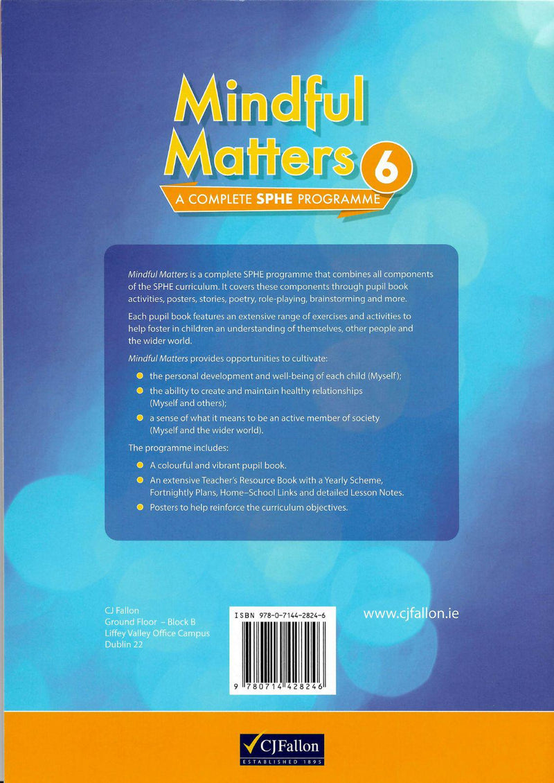Mindful Matters 6 by CJ Fallon on Schoolbooks.ie