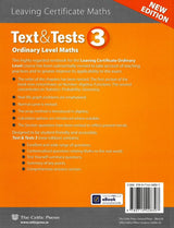 Text & Tests 3 - Ordinary Level - New Edition (2020) by Celtic Press (now part of CJ Fallon) on Schoolbooks.ie