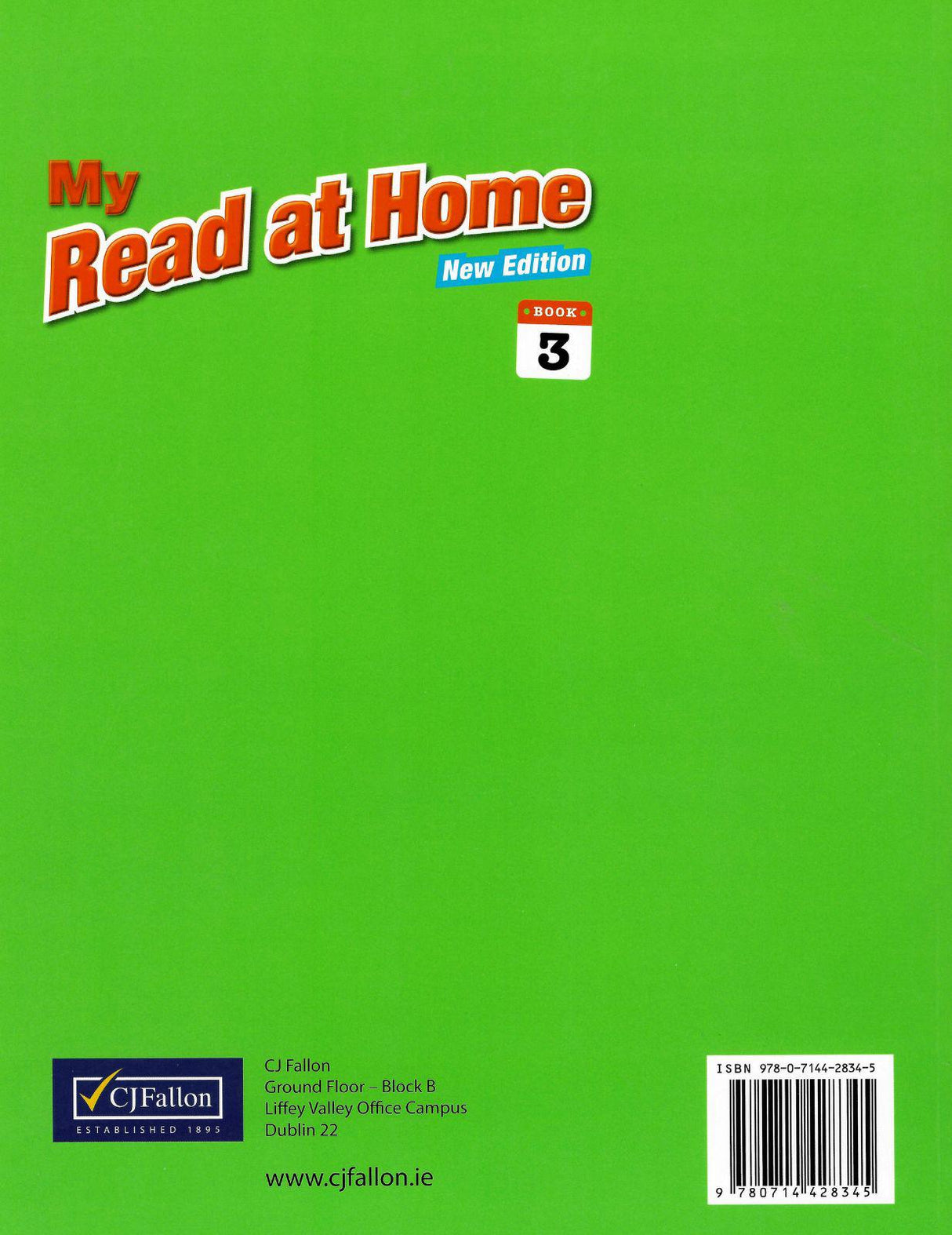 My Read at Home - Book 3 - New Edition (2021) by CJ Fallon on Schoolbooks.ie