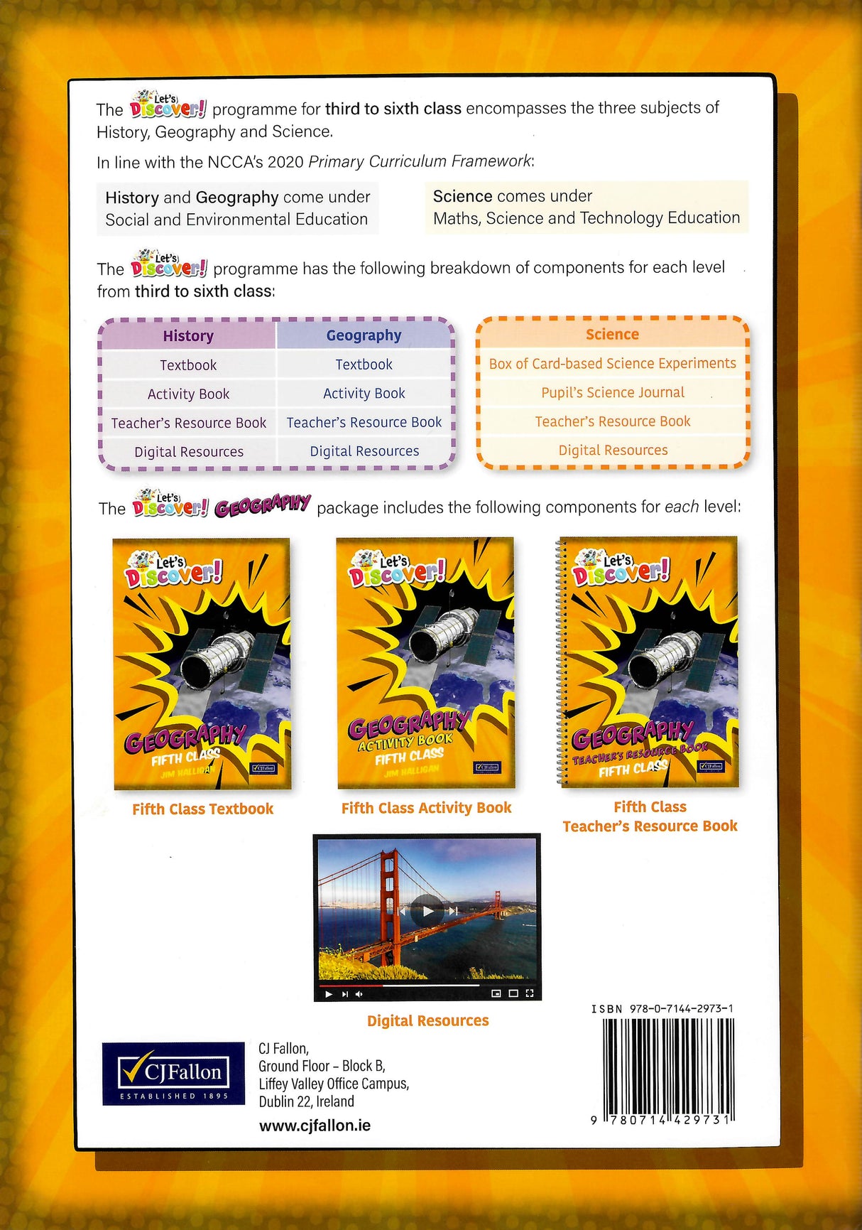 Let's Discover! - 5th Class - Geography - Textbook Only by CJ Fallon on Schoolbooks.ie