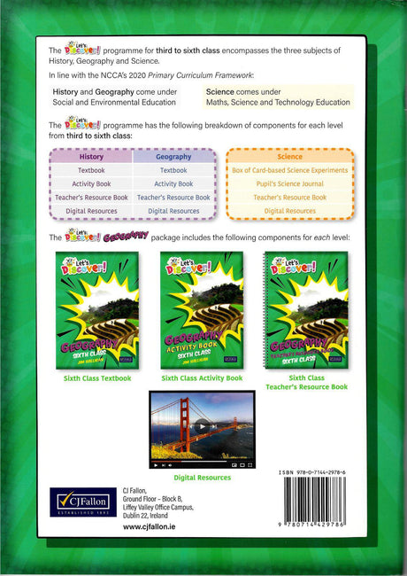 Let's Discover! - Geography - Sixth Class - Textbook Only by CJ Fallon on Schoolbooks.ie