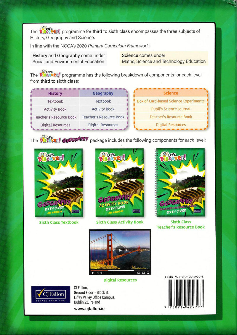 Let's Discover! - Geography - Sixth Class - Workbook Only by CJ Fallon on Schoolbooks.ie