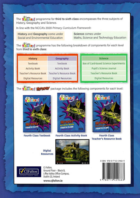 ■ Let's Discover! - History - Fourth Class - Set by CJ Fallon on Schoolbooks.ie