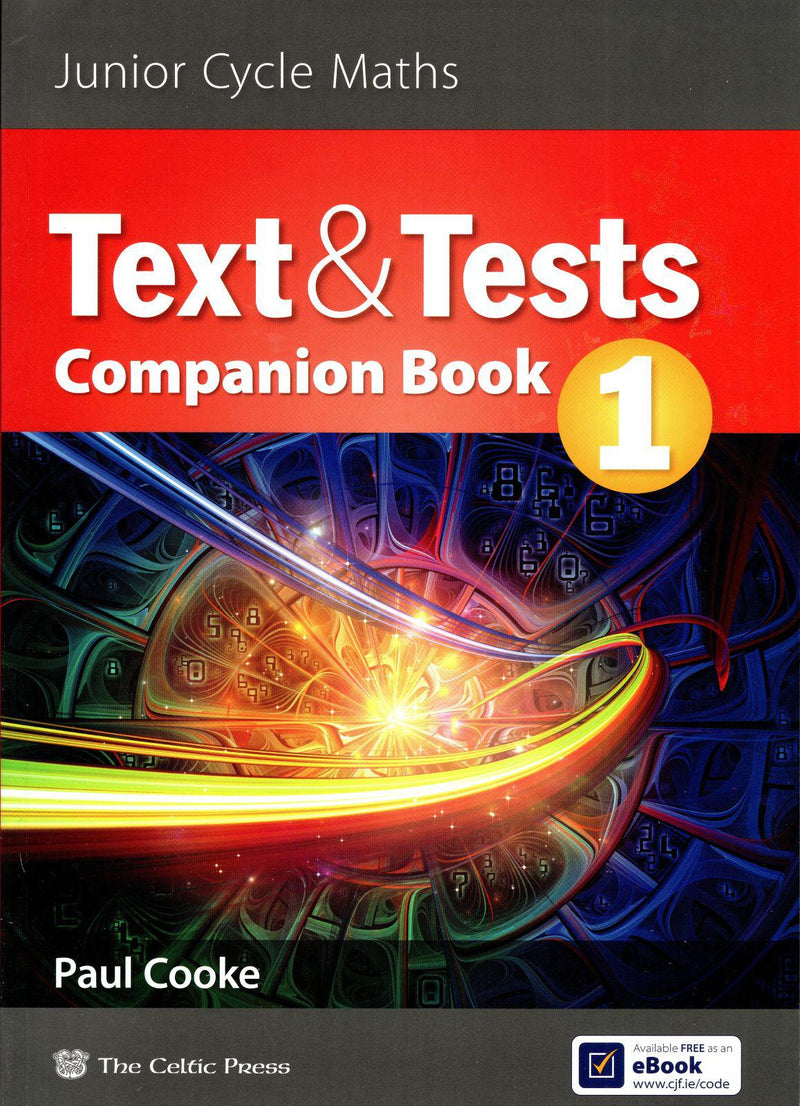 Text & Tests - Companion Book 1 by CJ Fallon on Schoolbooks.ie