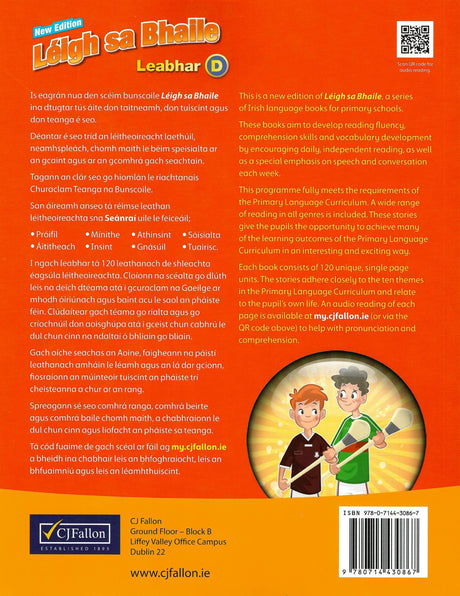 Leigh sa Bhaile D - 4th Class - 2nd / New Edition (2023) by CJ Fallon on Schoolbooks.ie