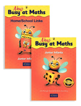 Busy at Maths - Junior Infants - Core Book & Links Book - Set - New Edition (2024) by CJ Fallon on Schoolbooks.ie