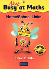 Busy at Maths - Junior Infants - Core Book & Links Book - Set - New Edition (2024) by CJ Fallon on Schoolbooks.ie