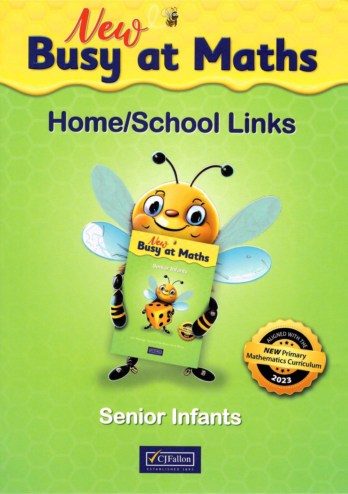 Busy at Maths - Senior Infants - Core Book & Links Book - Set - New Edition (2024) by CJ Fallon on Schoolbooks.ie