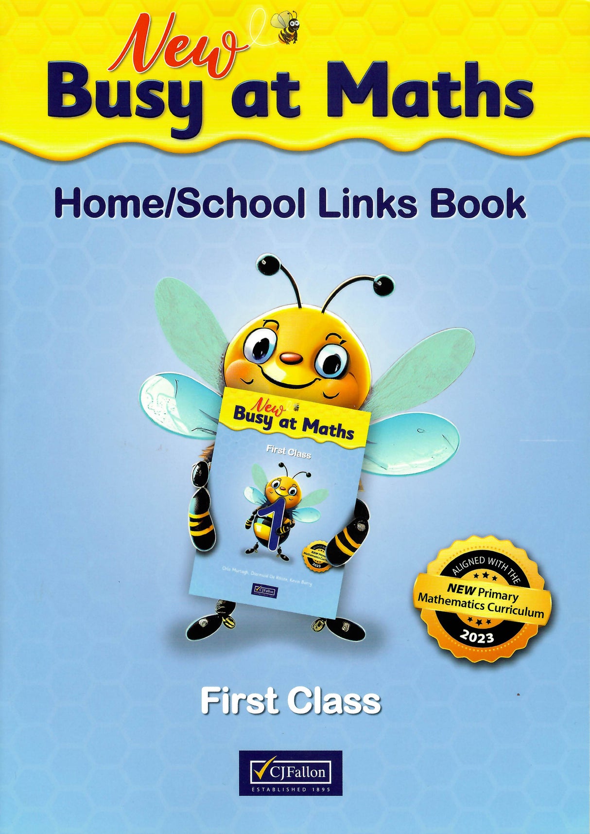 Busy at Maths 1 - First Class - Home / School Links Book - New Edition (2024)