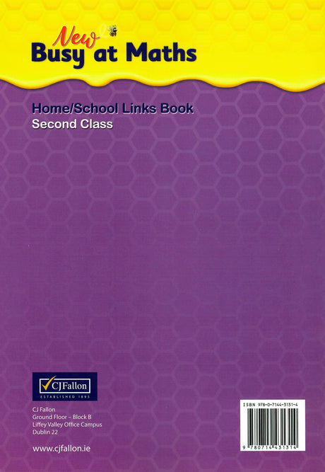 Busy at Maths 2 - Second Class - Home / School Links Book - New Edition (2024)