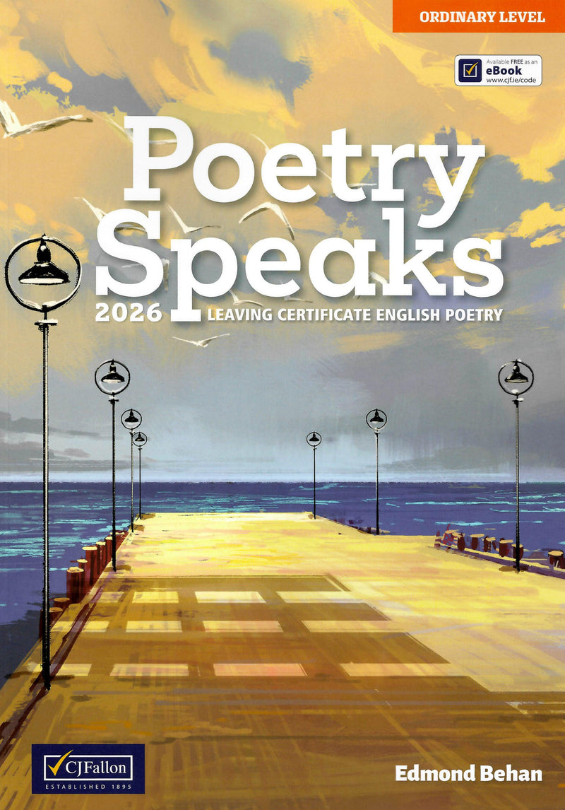 Poetry Speaks 2026 by CJ Fallon on Schoolbooks.ie