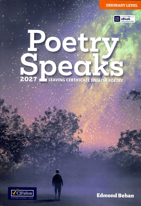 Poetry Speaks 2027 by CJ Fallon on Schoolbooks.ie
