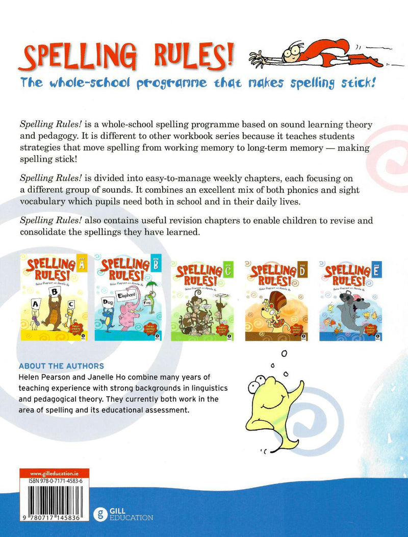 Spelling Rules! E by Gill Education on Schoolbooks.ie