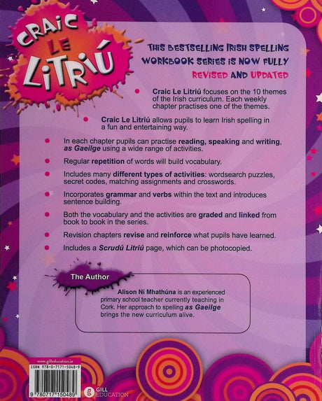 Craic le Litriú E by Gill Education on Schoolbooks.ie