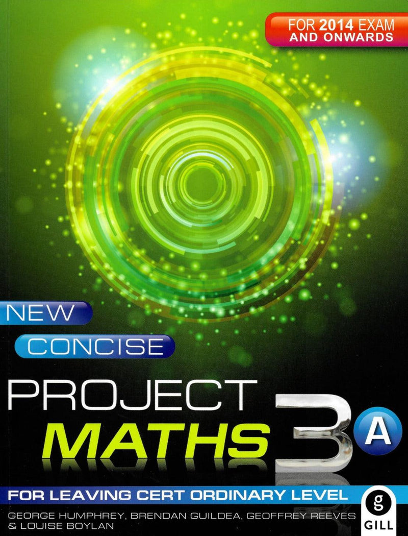 New Concise Project Maths 3A - Ordinary Level by Gill Education on Schoolbooks.ie