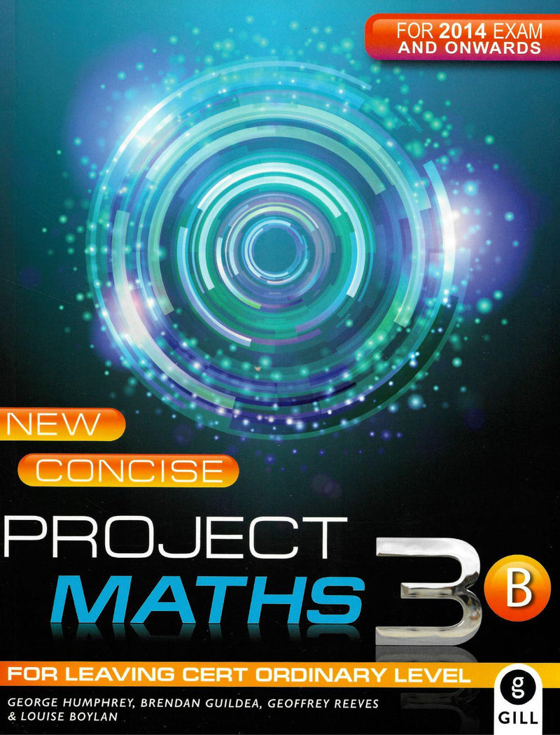 New Concise Project Maths 3B - Ordinary Level by Gill Education on Schoolbooks.ie