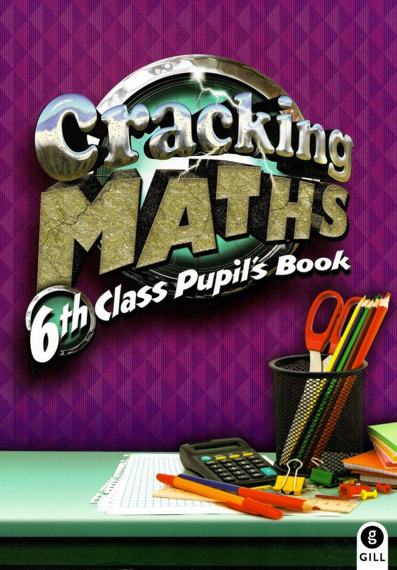 Cracking Maths - 6th Class Pupil's Book by Gill Education on Schoolbooks.ie