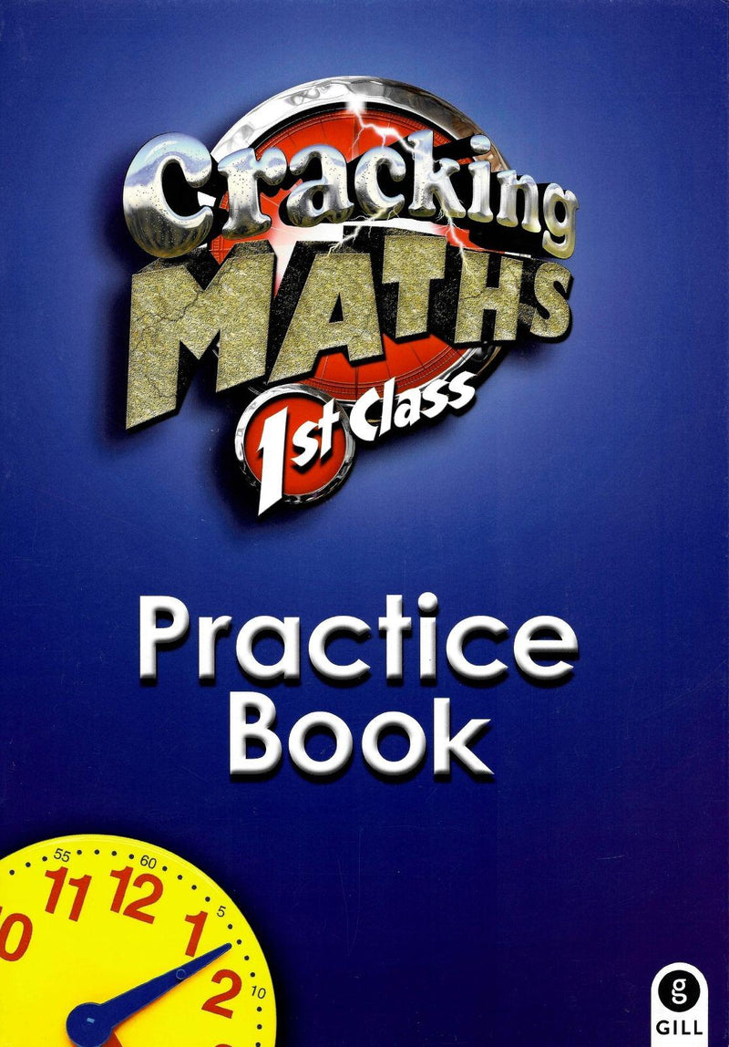 Cracking Maths - 1st Class Practice Book by Gill Education on Schoolbooks.ie