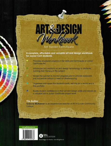 Art & Design Workbook by Gill Education on Schoolbooks.ie