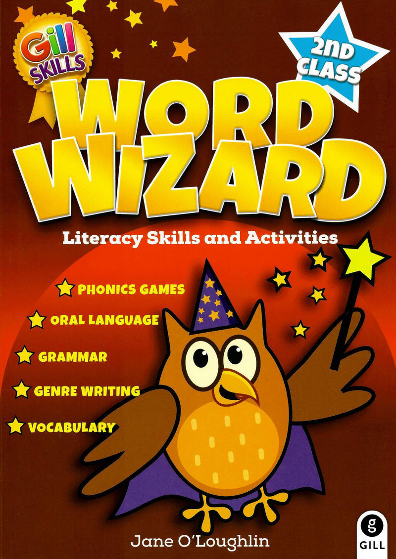 Word Wizard 2nd Class by Gill Education on Schoolbooks.ie