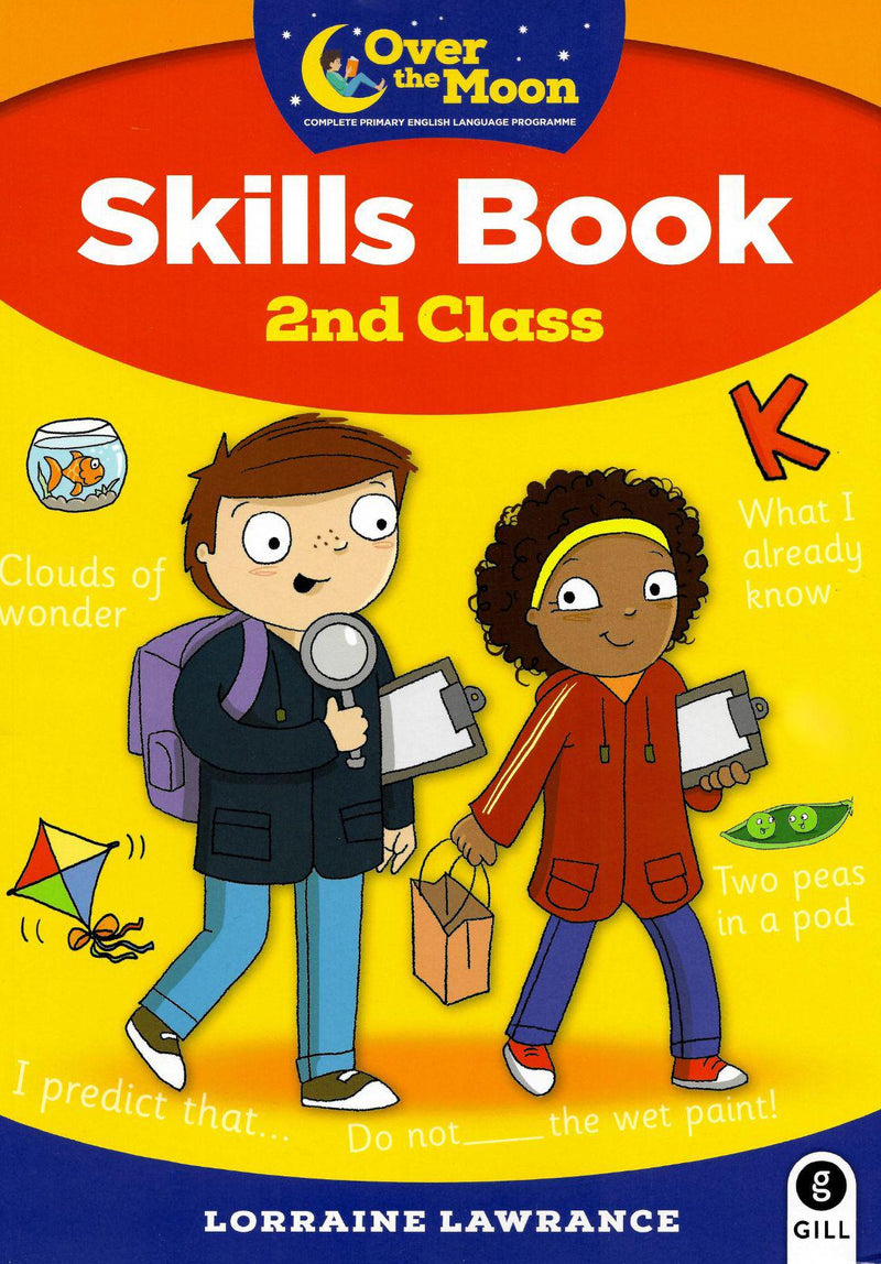 Over The Moon - 2nd Class Skills Book by Gill Education on Schoolbooks.ie