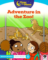 Over The Moon - Adventure in the Zoo! - Senior Infants Fiction Reader 8 by Gill Education on Schoolbooks.ie