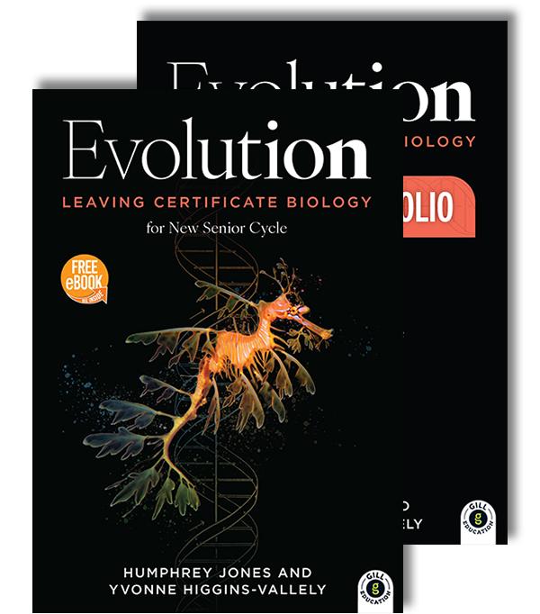 ■ Evolution - Textbook & Learning Portfolio & Investigative Log - Set by Gill Education on Schoolbooks.ie