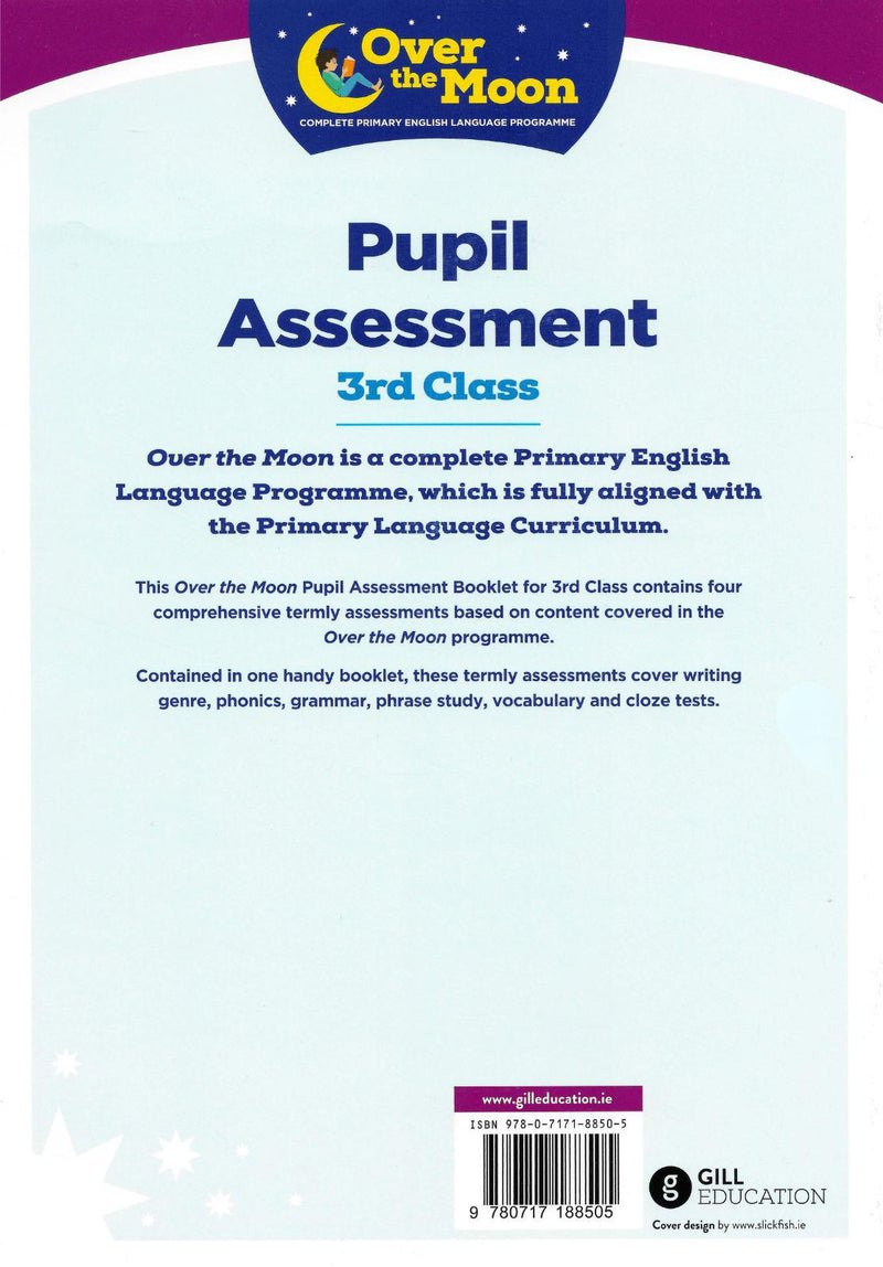 Over The Moon - 3rd Class Assessment Booklet by Gill Education on Schoolbooks.ie