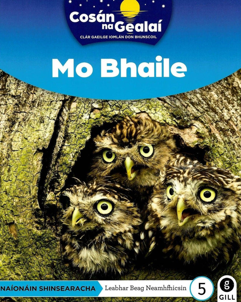 Cosán na Gealaí - Mo Bhaile - Senior Infants Non-Fiction Reader 5 by Gill Education on Schoolbooks.ie