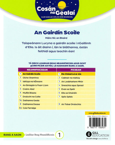 Cosán na Gealaí - Muifini Blasta - 1st Class Non-Fiction Reader 6 by Gill Education on Schoolbooks.ie