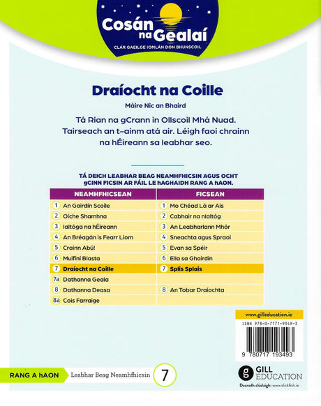 Cosán na Gealaí - Draiocht na Coille - 1st Class Non-Fiction Reader 7 by Gill Education on Schoolbooks.ie