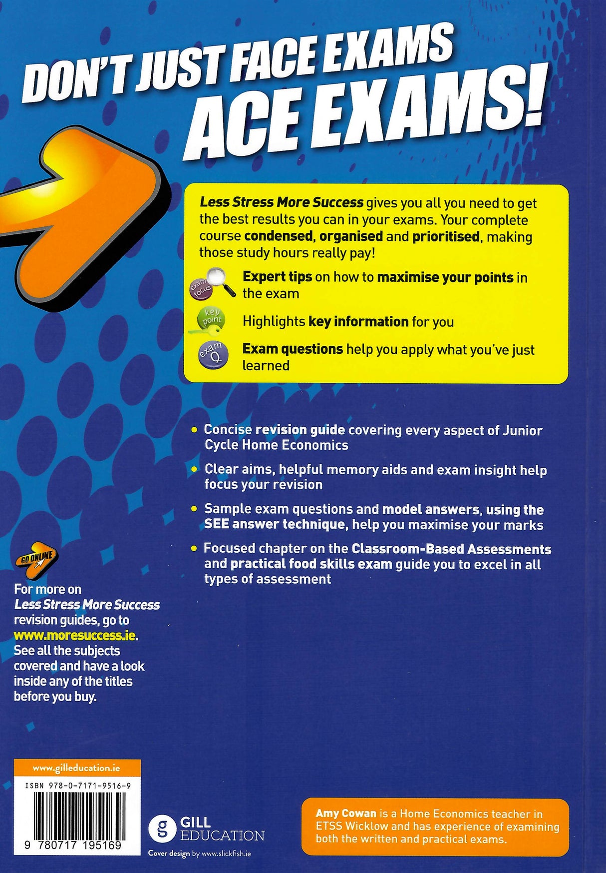 Less Stress More Success - Junior Cycle - Home Economics - 2nd / New Edition (2024) by Gill Education on Schoolbooks.ie