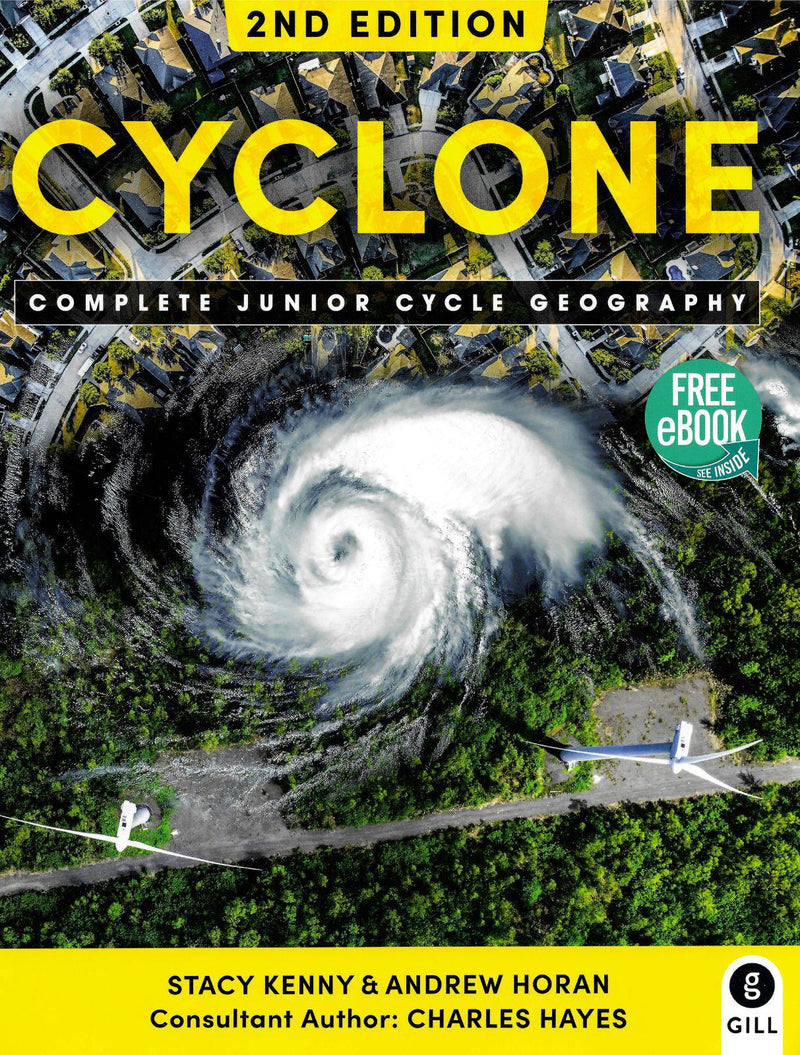 Cyclone - Junior Cycle Geography - Set - 2nd / New Edition (2023) by Gill Education on Schoolbooks.ie