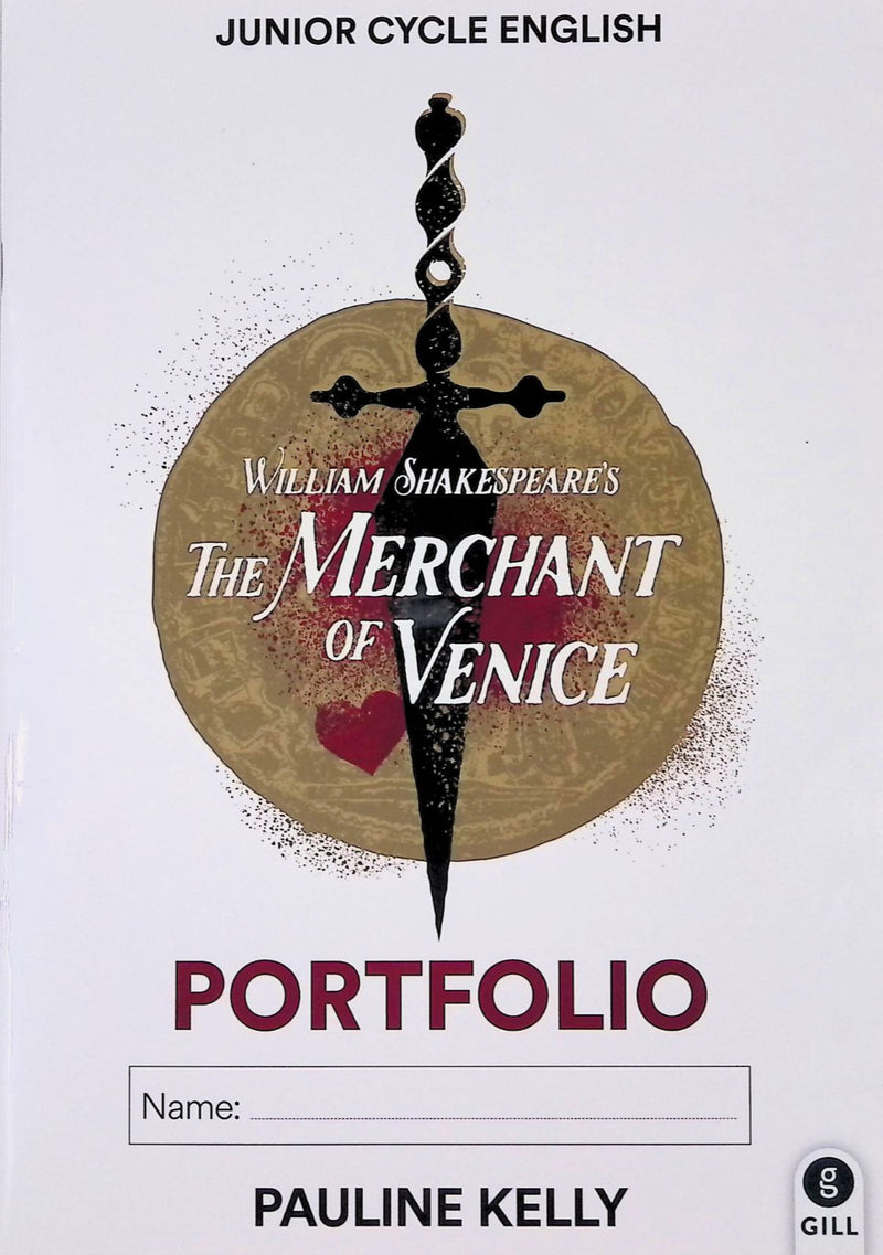 The Merchant of Venice - Portfolio Only - Junior Cycle Shakespeare by Gill Education on Schoolbooks.ie