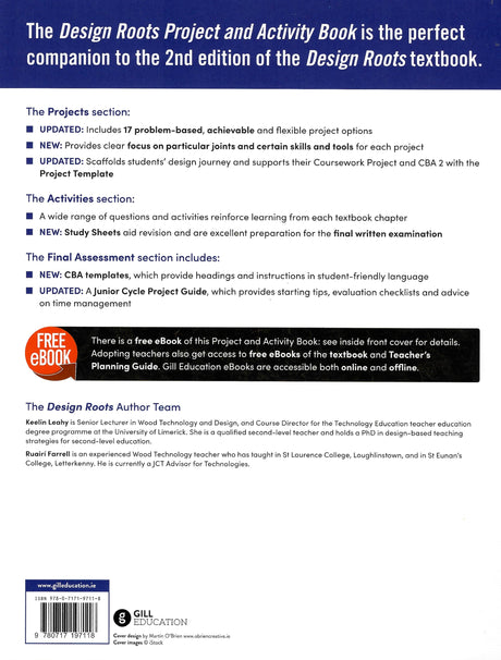 Design Roots - Textbook and Project and Activity Book - Set - 2nd / New Edition (2023) by Gill Education on Schoolbooks.ie