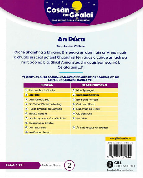 Cosán na Gealaí - 3rd Class - Fiction Reader 2 by Gill Education on Schoolbooks.ie
