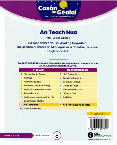 Cosán na Gealaí - 3rd Class - Fiction Reader 8 by Gill Education on Schoolbooks.ie